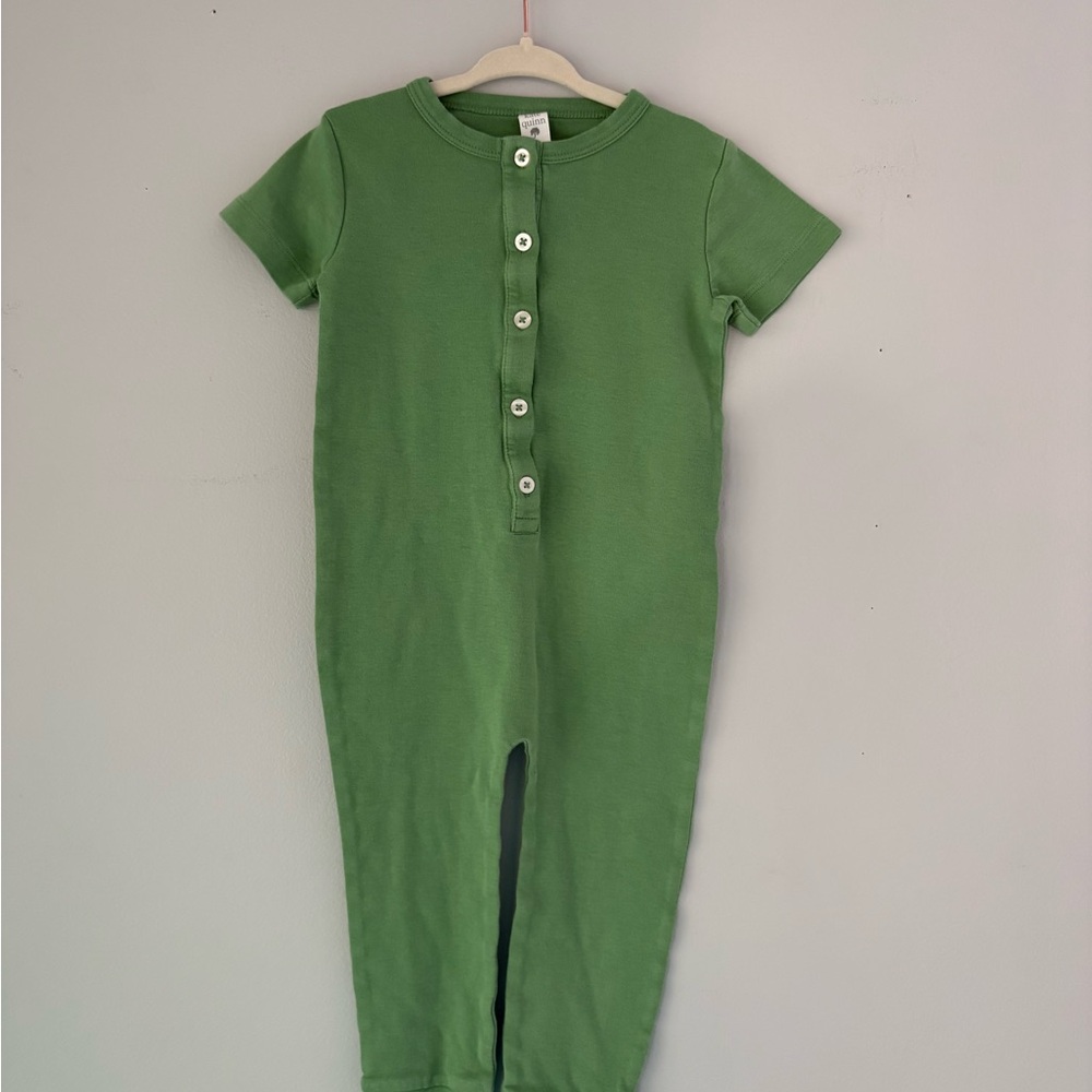 NWOT Kate Quinn Green Union Suit